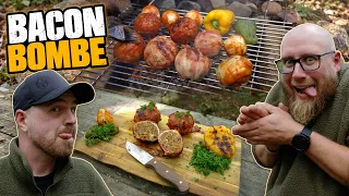 Käse, Bacon, Fleisch – Diese BACON BOMBS sind einfach brutal! - Kochen Naturensöhne