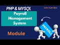 Payroll Management System in PHP Modules