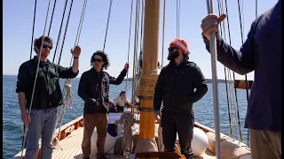 Tally Ho runs aground! Prop and gearbox issues.