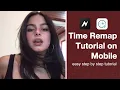 Easy Step by Step Time Remap Tutorial on mobile