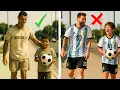 Download Lagu Ronaldo vs Messi Poor Ronaldo’s Son Cried for a Football | Messi Reacts