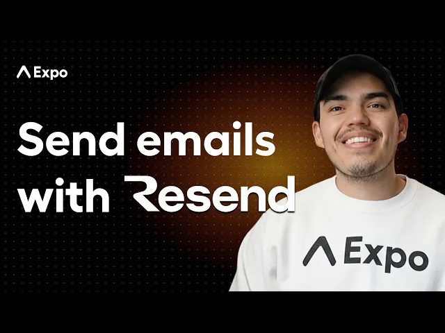 How to send emails with Resend from your Expo app