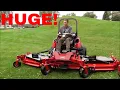 Zero Turn Mower with a 12 FOOT DECK and DRIVES 17 MPH