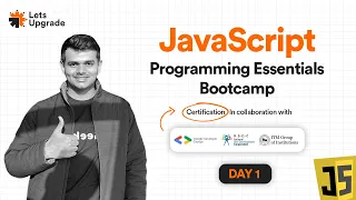 Day 1 Introduction to JavaScript JavaScript Programming Essentials Bootcamp 3 Days
