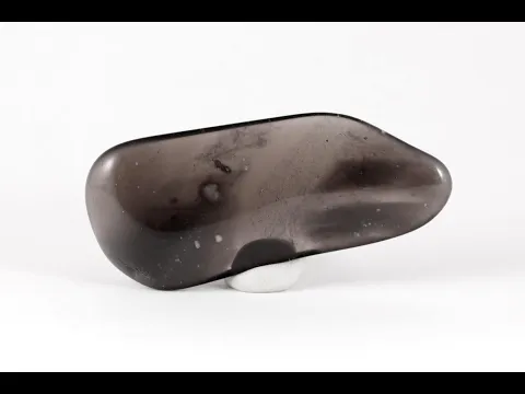 黒曜石、貴重品！キレイ、 和田峠産 黒曜石 原石 磨き18.0g｜国産天然石 通販キラリ石