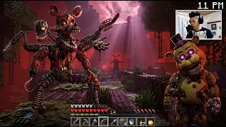 foxy Despertou e Veio Pra Cima de Mim! .Minecraft (Atividade Sobrenatural)