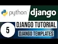 Django Tutorial for Beginners 5 - Django Templates Render a Template in Django Project Part 2