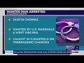 Clearfield Regional Police arrest fugitive wanted by U S Marshals WTAJ
