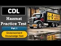 CDL Hazmat Practice Test 2024 - Master the Hazardous Material Endorsement Exam for All States