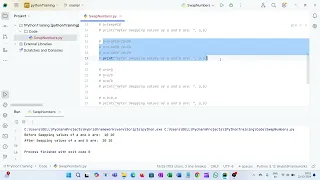 Swap Two Numbers Using Different Technique in Python