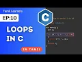 How to use Loops in C For While and Do-While in Tamil