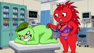 FLIPPY'S ACCIDENT - HAPPY TREE FRIENDS ADULT CARTOONS CROSSOVERS ONLY ADULTS TV-MA DLSV EL PLEXPERO 
