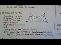 Geometry 4 6c Hypotenuse-Leg HL Congruence Theorem