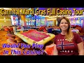 Carnival Mardi Gras Casino Tour - Full Walk Through