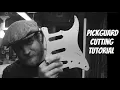 Complete Pickguard Cutting Tutorial Silent Film