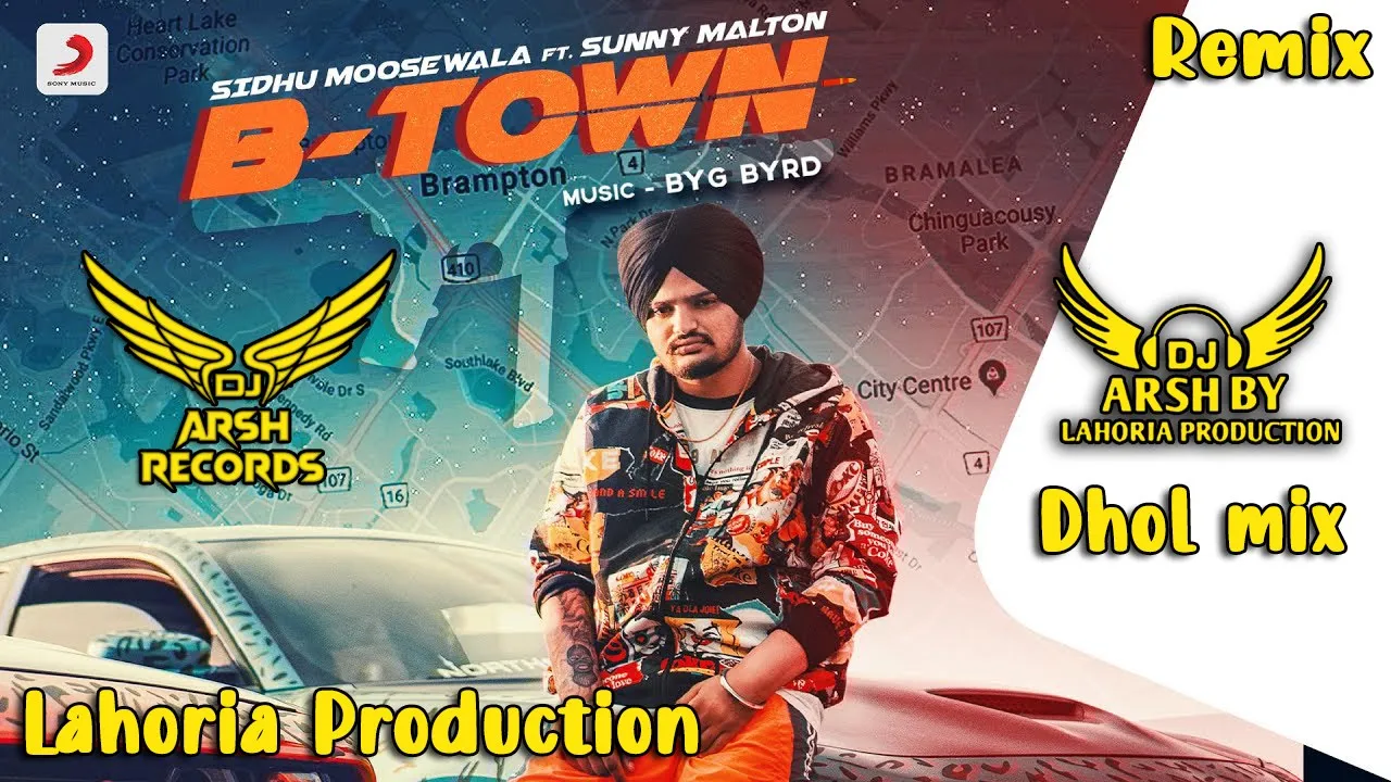 B_TOWN_Remix - Sidhu Moose Wala Lahoria Production Dj Arsh Records