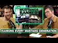Every Generation of Ford Mustang Ranked by Doug DeMuro