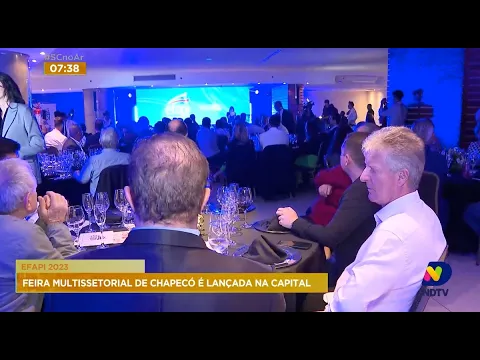 Efapi 2023: feira multissetorial de Chapecó é lançada em Florianópolis