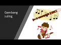 gambang suling songs from central java instrument karaoke hard rock version