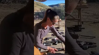 When Learning How to Shoot With the Guys…