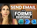 How To Send Forms Responses to Outlook With Power Automate based on the answer