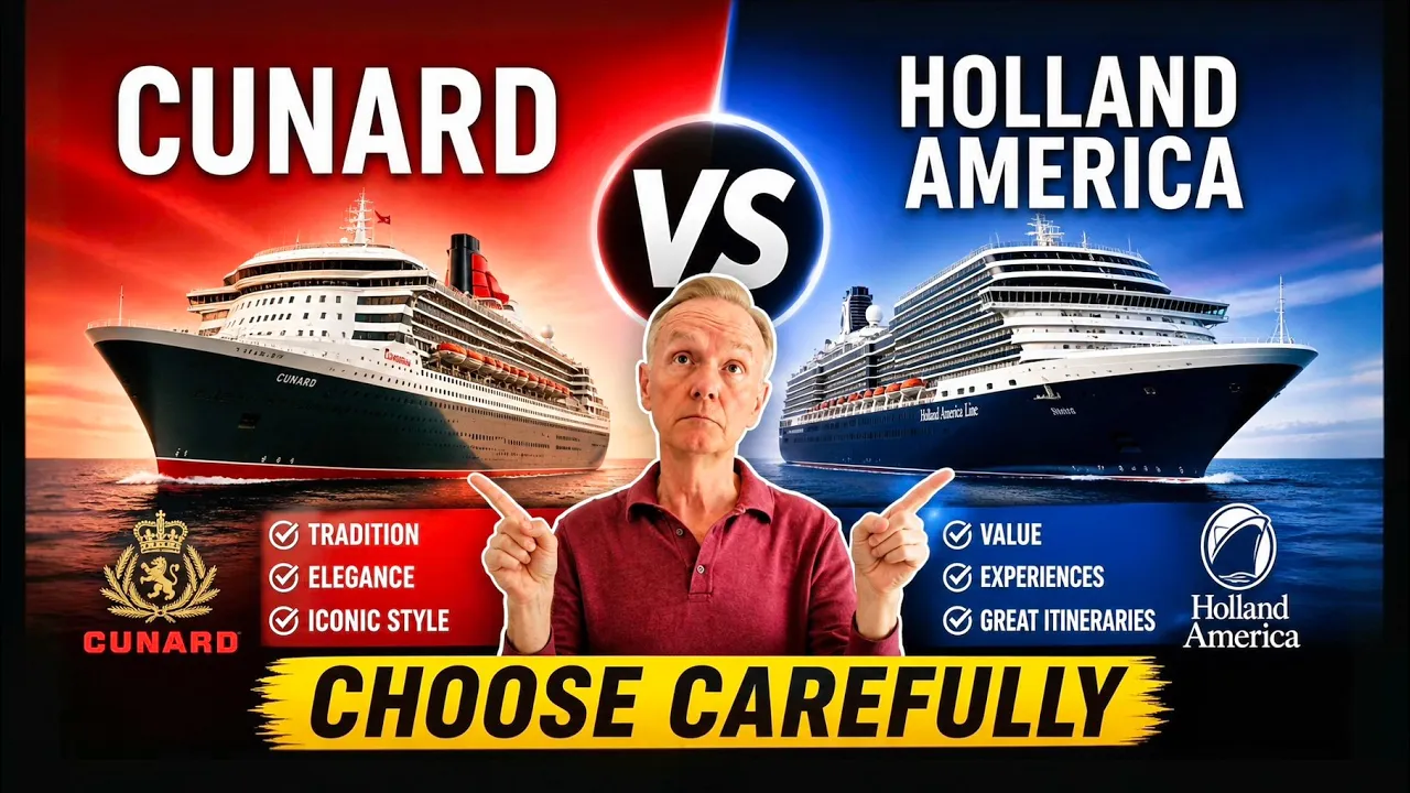 What You REALLY Need To Know Before Booking: Holland America vs Cunard