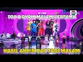 HASIL AKHIR TOP 8 SHOW MALAM PERTAMA D'ACADEMY 7 TADI MALAM