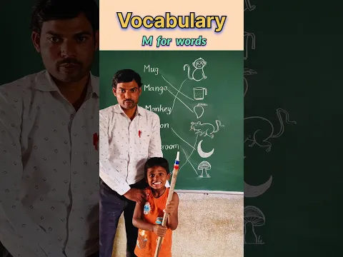 M for words | vocabulary building | innovative ideas | Matching activity #vocabulary #english #abcd