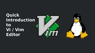 Download How to Work with Vi / Vim Editor in Linux (Introduction) MP3