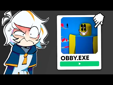 Video Thumbnail: NUNCA JUEGUES ESTE SUPUESTO OBBY INOCENTE en ROBLOX 😱💀