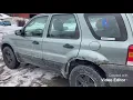 Scraping Ford Escape vince s u pull it