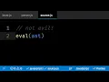 Evaluating the AST with context aware exceptions