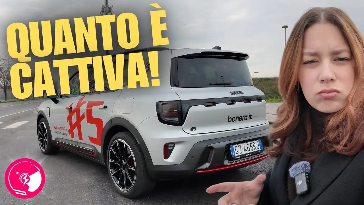 Smart #5 Brabus, potenza e ricarica al vertice ma non senza difetti