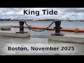 Boston Harbor King Tide Nov 2025
