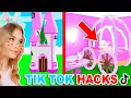 TIKTOK BUILD HACKS DECIDES What I Build In Adopt Me Roblox