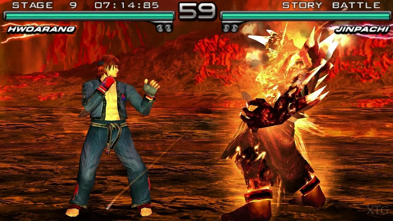Tekken 5: Dark Resurrection PSP Gameplay HD (PPSSPP)