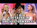 Lagu Pop Female Singers Live Performances With The Biggest Vocal Range | 4 Octaves?