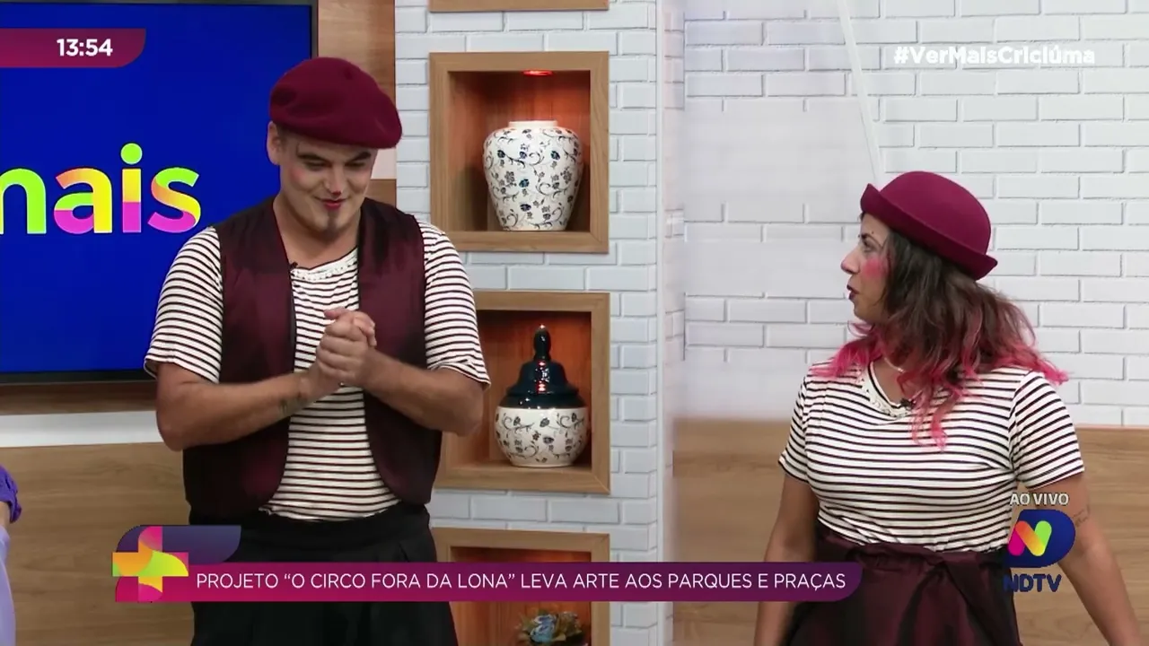 Projeto "Circo Fora da Lona" leva arte circense aos espaços públicos de Criciúma