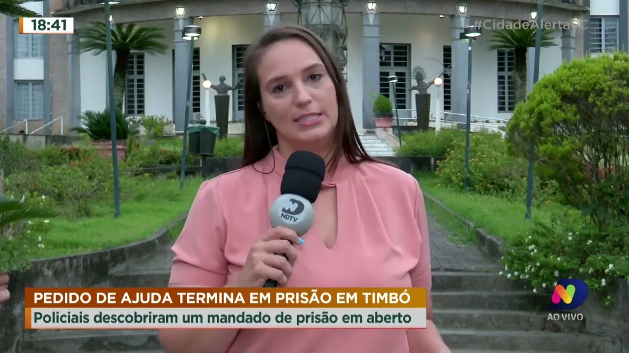 Pedido de ajuda termina em prisão em Timbó