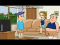 Big Baby Tom Tricked into Watching Happy Tree Friends