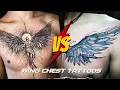 100 Wing Chest Tattoos on Ankle You Need To See