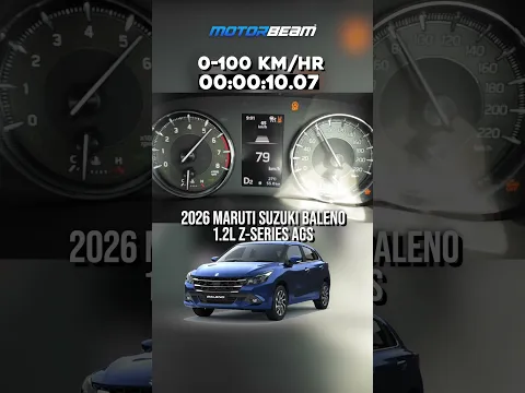 New Maruti Baleno 0-100 Km/hr Test | Z12E 1.2L 3-Cylinder