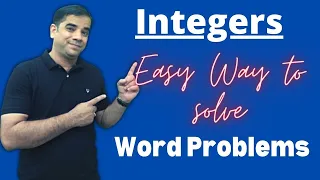 How to solve Word Problems Integers Class 6 and Class 7 Asim Mishra