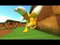 Tails running barefoot