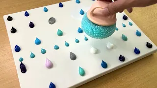 How to draw a deer under moonlight / Easy painting / Acrylic painting techniques
