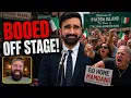 Zohran Mamdani Gets BOOED Off Stage in Staten Island