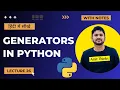 26 Python Generators in Hindi Advanced Python Tutorial in Hindi Amit Thinks