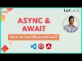 How to handle promises async await in Protractor