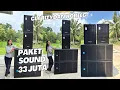 Lagu Paket sound 33jt minimalis HOREG 