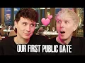 We tried to have a romantic dinner date